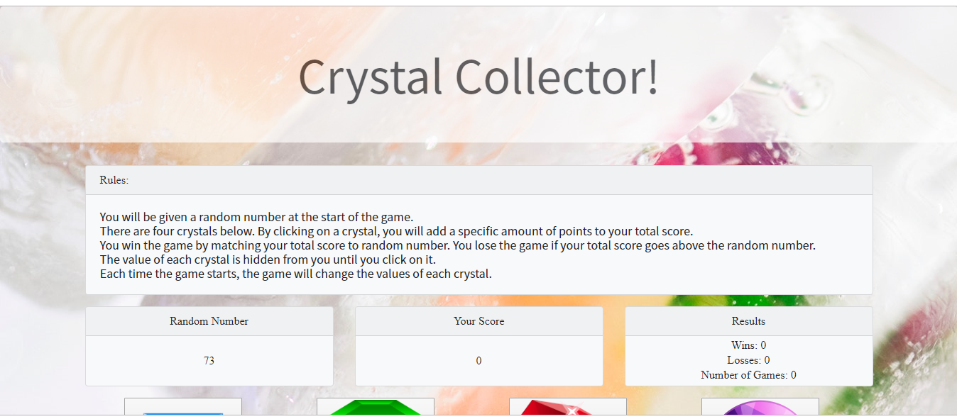 Crystal Collector